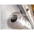 Bimetallic Injection Screw Barrel Of Pp Pe For Plastic Recycling Machine 